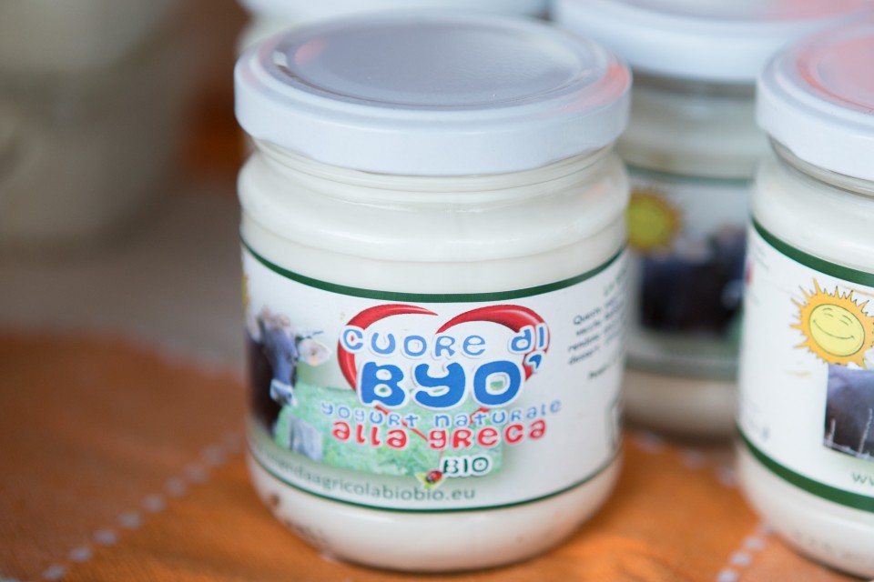 Yogurt bio certificato prodotto dall'azienda agricola biologica BIOBIO di Vobarno (BS)